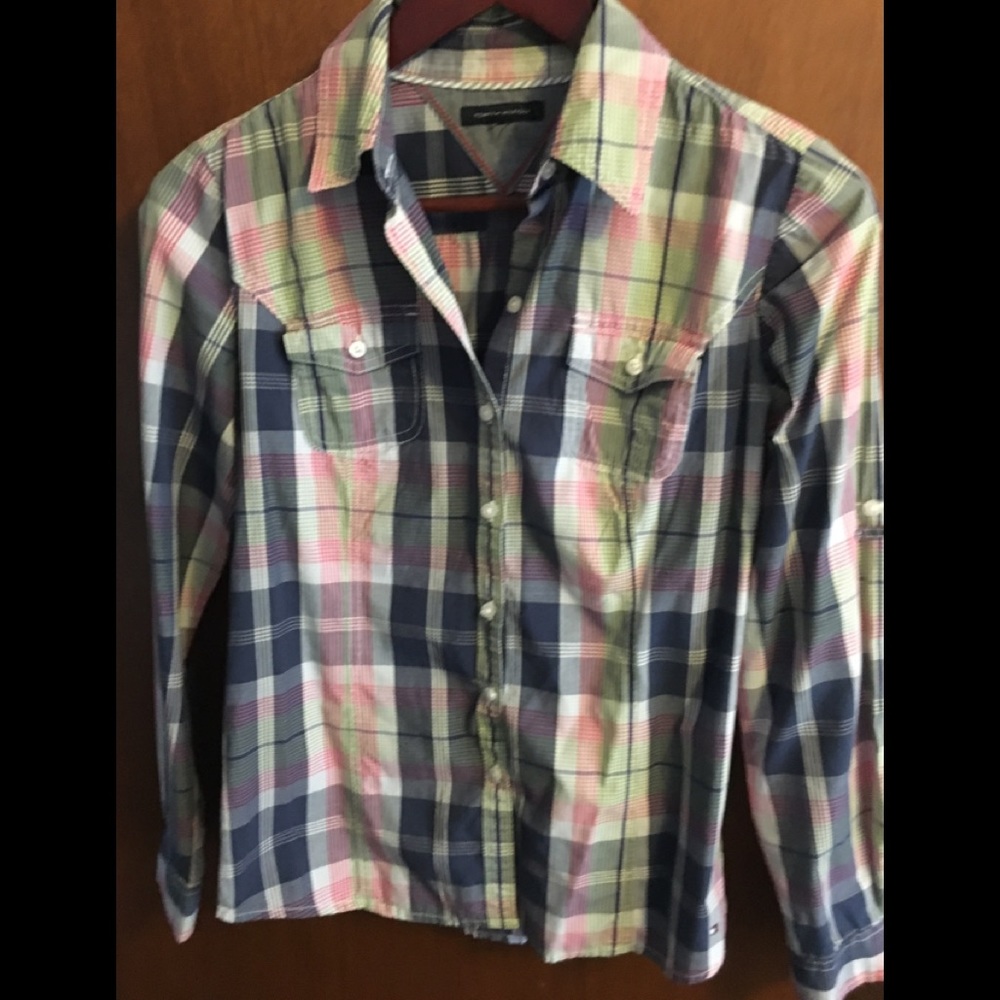 Tommy Hilfiger Plaid Blouse